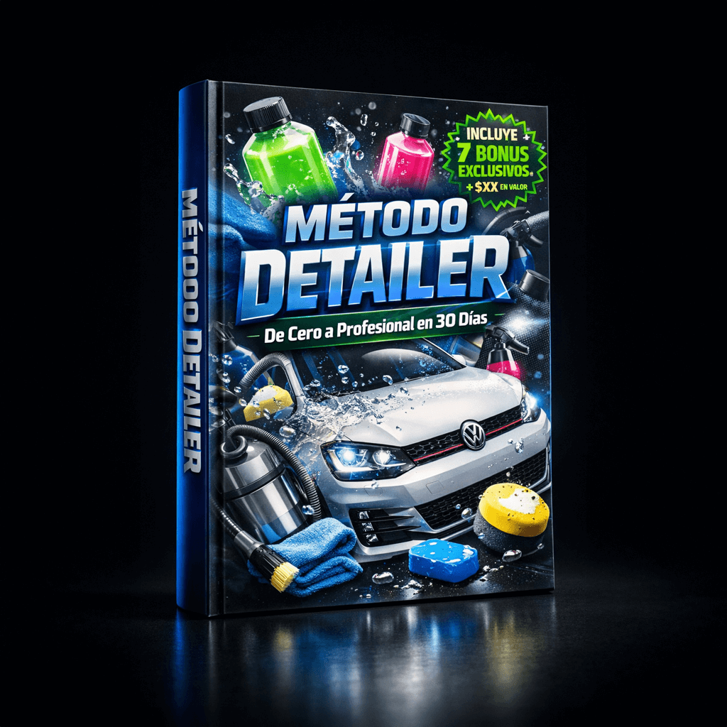 MÉTODO DETAILER: Mega Pack con +100 Técnicas, Paso a Paso y 7 Bonus de Regalo (Oferta Limitada)